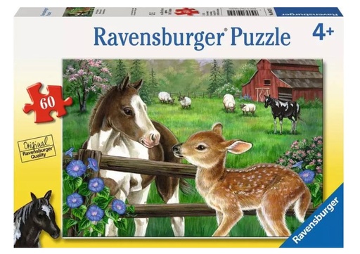 [RU09625] New Neighbors 60pc Puzzle 4+