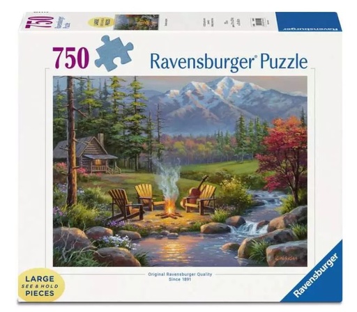 [RU16445] Riverside Livingroom 750pc Puzzle 12+