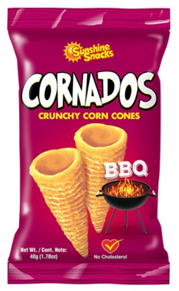 [CFCORNBQ] Sunshine Snacks Cornados BBQ 48g