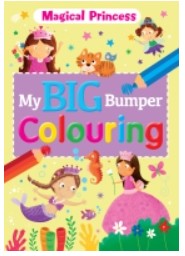 [BWBIG6] My Big Bumper MAGICAL PRINCESS Colouring Bk #0709729952
