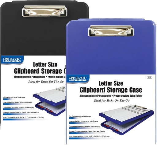 [BZ1810] Bazic Clipboard Storage Case L/S #1810 - (12/ctn)