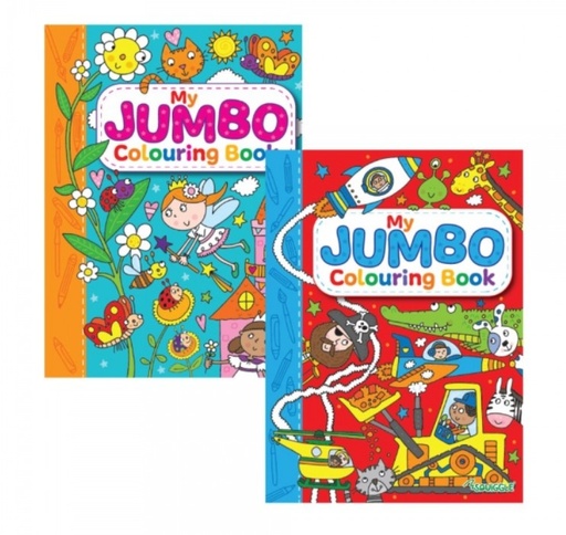 [SDP2168] My Super Jumbo Colouring Book- 2 Designs #P2168