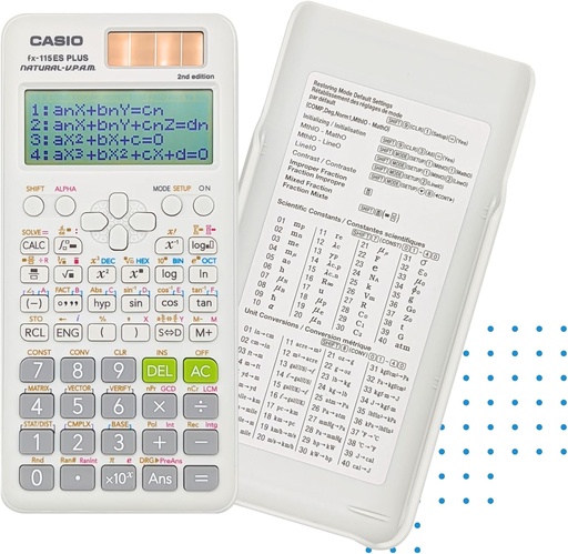 [AMFX115ESPLS] Casio Scientific #FX-115 ESPLUS 280+ Functions Calculator