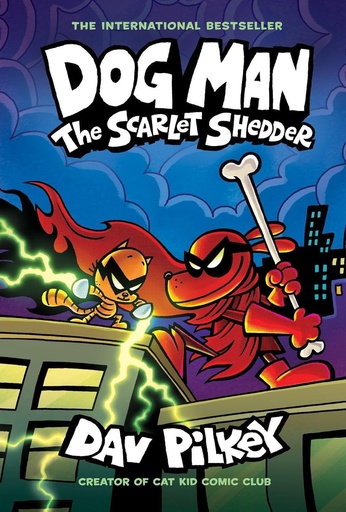 [HC340291] Dog Man #12 The Scarlet Shedder PB - Dav Pilkey