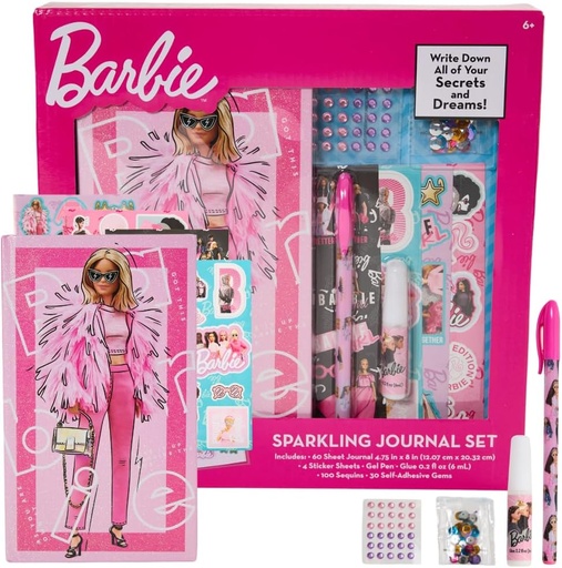 [UPJOURBA] 715215BAR* BARBIE Sparkling Journal Set