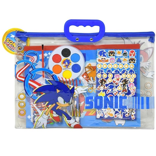 [UPTO12SO] 714421SNC* SONIC 12pc Stationery Tote Set