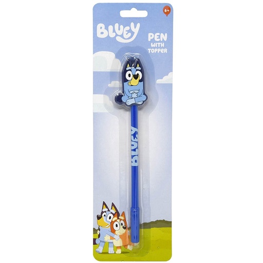 [UPPENTBL] 718391BLU* BLUEY BP Pen w/Shaped Topper