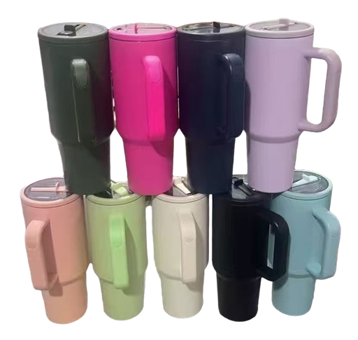 [IMBX190] Travel Mug 40oz w/Handle Asst. Cols