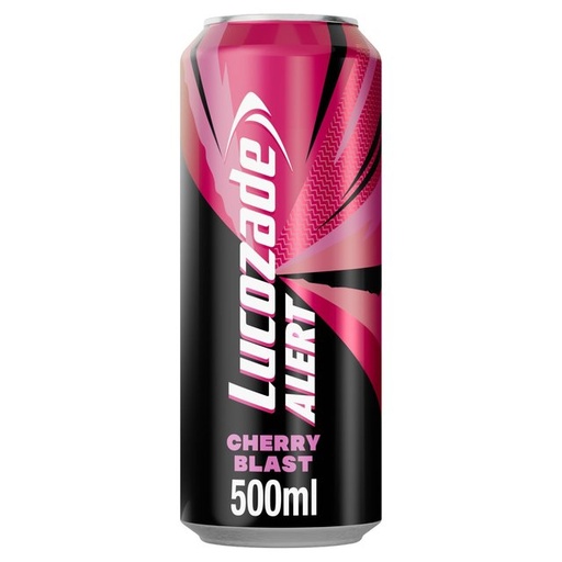 [LWLUCOCH] Lucozade Alert CHERRY BLAST (500ml Can) Each - (12/ctn)
