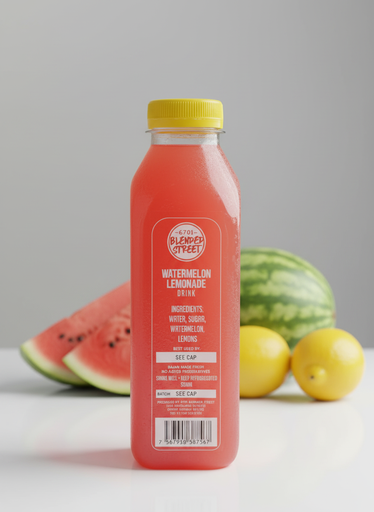 [LS387567] Grab N Go WATERMELON LEMONADE 500ml Juice (Blended Street)