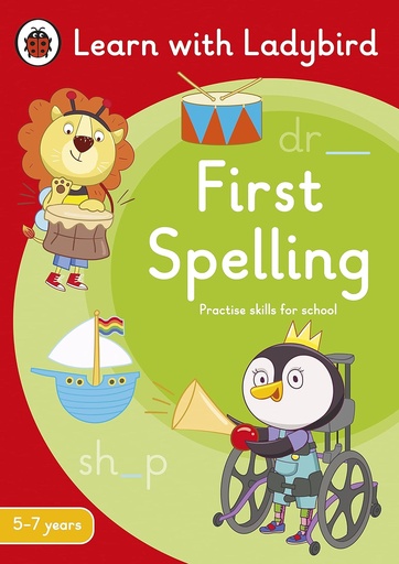 [BS515228] First Spelling: Learn With Ladybird 5-7yrs