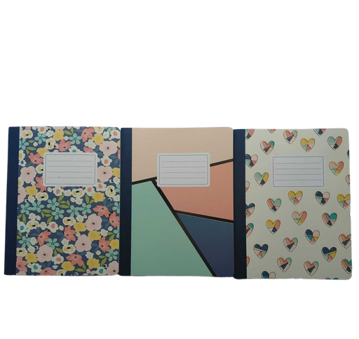 Pukka CARPE DIEM Composition Book 3 Designs (Sold Single) - (48/ctn)