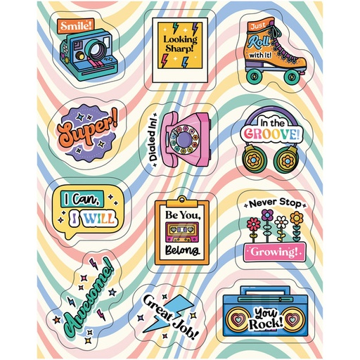 [CD168331] Motivational Stickers: RETRO REMIX