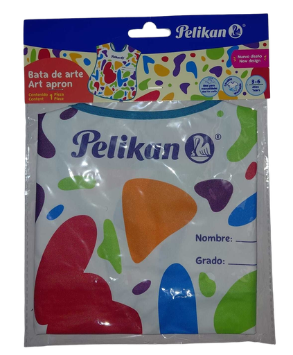 [PNAPRON] PELIKAN Art Apron (No Sleeve) 3-6yrs