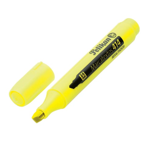 [PNTEXTYL] PELIKAN 414 YELLOW Textmarker (Singular) - (10/bx)