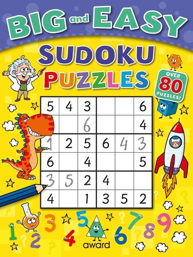 [AW707059] Big & Easy Sudoku Puzzles