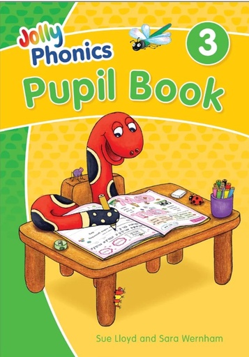 [JL7182] Jolly Phonics Pupil Bk 3 PRECURSIVE Colour - New Edition