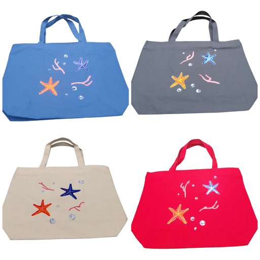 Artzy bag - SEA CORAL Design Tote Bag (Can Be Used For Art Bag/Beach Bag or Every Day Use)