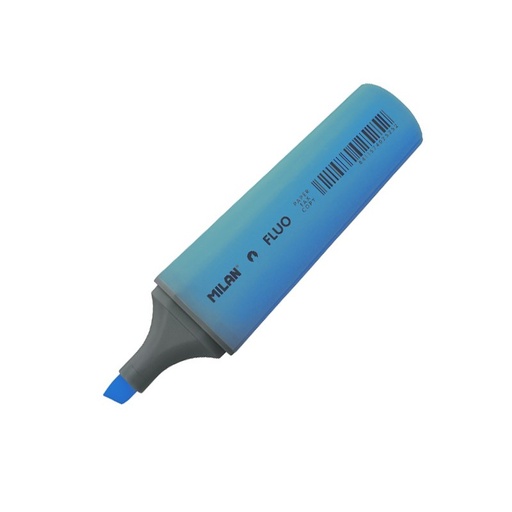 [MI80051] Milan Fluo BLUE Chisel Highlighter #80051 (Each) - (12/bx)