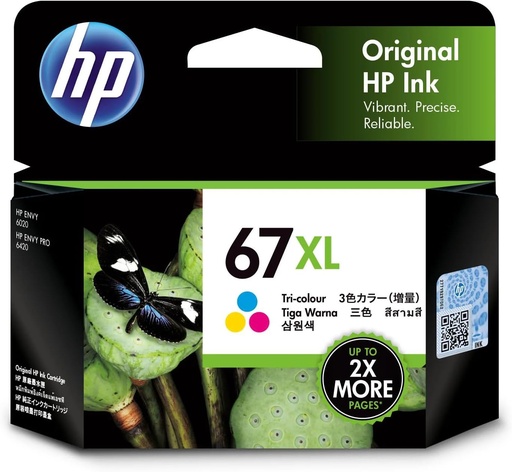 [CE3YM58A] HP #67 XL COLOUR Cartridge