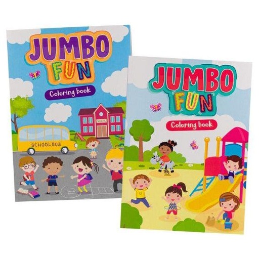 [BZ12108] Jumbo Fun Colour & Activity Book 