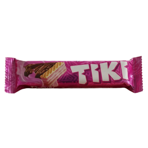 [CFTIKISB] Tiki STRAWBERRY Cream Wafer 26g 