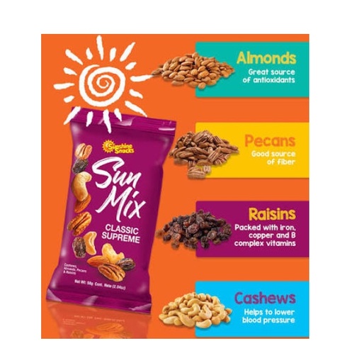 [CFSUNMCS] Sunshine Snacks Sun Mix Classic Supreme 53g