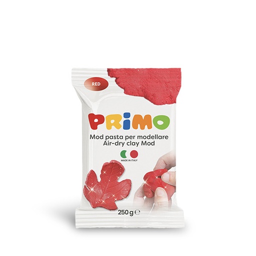 [PRMOD250GR] PRIMO Air Dry Clay #2859MOD250GR GLITTER RED 250g
