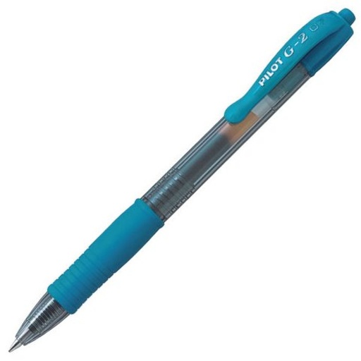 [PPG207LB] PILOT Retr. Gel LIGHT BLUE FINE #BL-G2-7LB 0.7mm Pen (Each) - (12/bx)