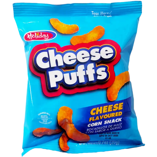 Holiday Cheese Puffs 20g – Brydens Retail Inc